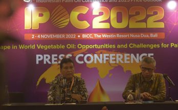 Pembukaan IPOC 2022, Menko Airlangga Tekankan Pentingnya Industri Kelapa Sawit yang Berkelanjutan